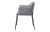 Стул C-961 серый/матовый черный. Фото №4