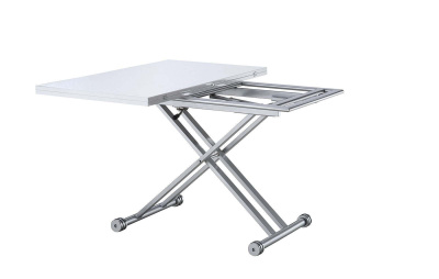 Стол-трансформер В2166 белый лак. Фото