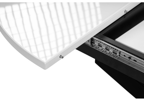 Стол Лауриц черный / белый раскладной. Фото №6