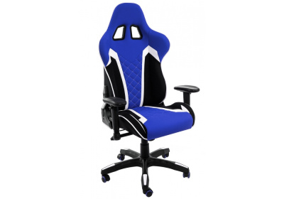 Стул Prime черное / синее фото Стул Prime черное / синее. Фото №2