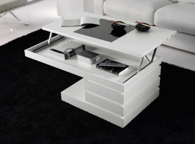 Журнальный стол трансформер 143 фото Журнальный стол трансформер 143. Фото №2