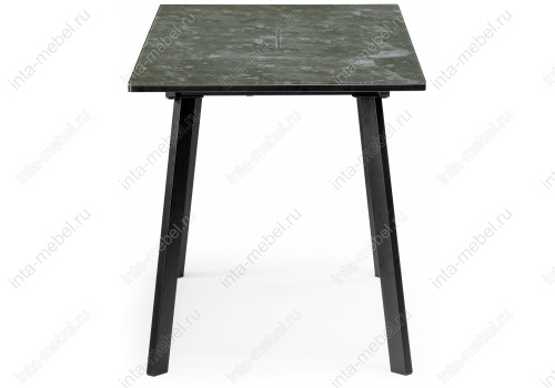 Стол деревянный Агни 110 королевский мрамор / черный матовый. Фото №6