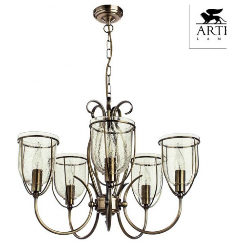Подвесная люстра Arte Lamp Salvador A6351LM-5AB. Фото №2