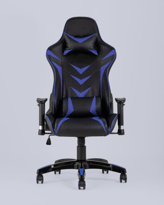 Кресло игровое TopChairs Corvette синее. Фото №5