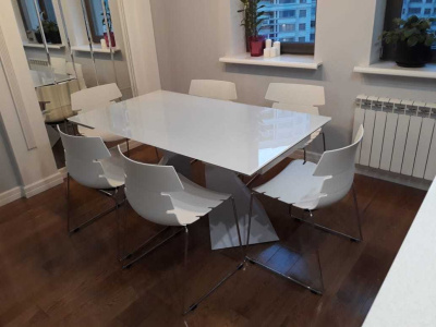 Стол СТ992 белый. Фото №4