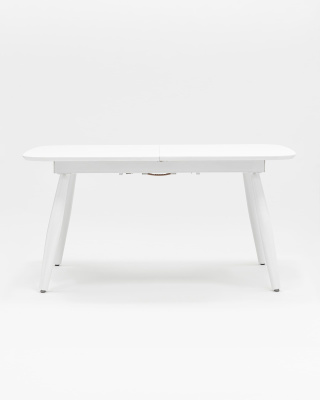 Стол обеденный Чикаго раскладной 160-200*90 белый фото Стол обеденный Чикаго раскладной 160-200*90 белый. Фото №4