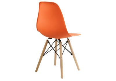 Стул деревянный Eames PC-015 orange фото Стул деревянный Eames PC-015 orange. Фото №5