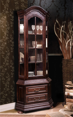 Шкаф для посуды (угловой) Ноктюрн ГМ 5260 фото Шкаф для посуды (угловой) Ноктюрн ГМ 5260. Фото №3