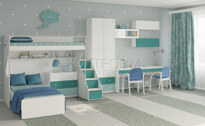 Стол на два рабочих места с ящиками Силуэт фото Стол на два рабочих места с ящиками Силуэт. Фото №4