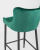 Стул полубарный Ститч велюр изумрудный фото Стул полубарный Ститч велюр изумрудный. Фото №8
