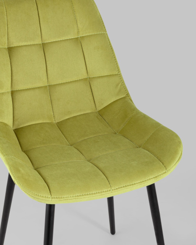 Стул Флекс велюр оливковый. Фото №9