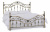 Кровать металлическая CHARLOTTE 140*200 см (Double bed), цвет: Античная медь (Antique Brass). Фото №1