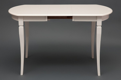 Стол раскладной Modena (MD-T4EX) дерево гевея/мдф, 100+29х75х75 см, ivory white (слоновая кость 2-5). Фото №2
