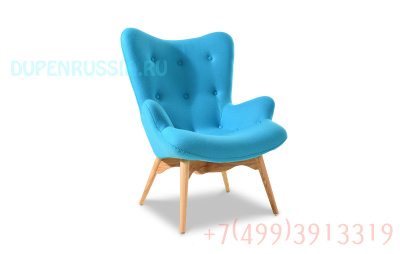 Кресло DC917 blue-голубое фото Кресло DC917 blue-голубое. Фото №4