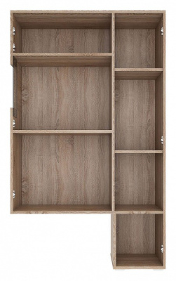 Филадельфия СТЛ.263.03 Надстройка-витрина Дуб сонома трюфель/Латте фото Филадельфия СТЛ.263.03 Надстройка-витрина Дуб сонома трюфель/Латте. Фото №2