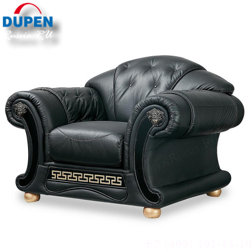 Кресло Versace черное. Фото №3