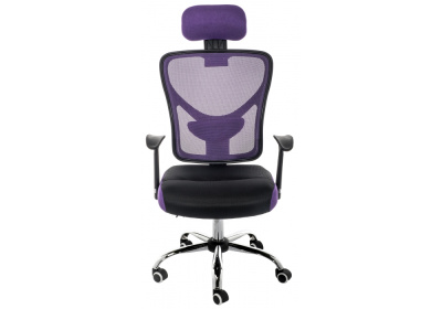 Компьютерное кресло Lody 1 фиолетовое / черное. Фото