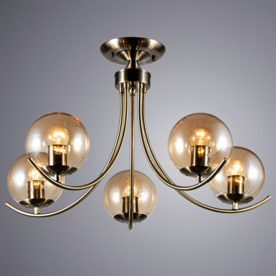 Люстра на штанге Arte Lamp Scarlett A2715PL-5AB фото Люстра на штанге Arte Lamp Scarlett A2715PL-5AB. Фото №2