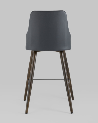 Стул полубарный Коналл экокожа антрацит. Фото №6