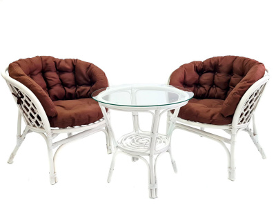 Комплект Багама дуэт с коричневыми подушками фото Комплект Багама дуэт с коричневыми подушками. Фото №3