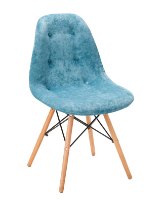 Стул Eames Блю/W фото Стул Eames Блю/W. Фото №2