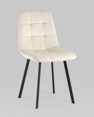 Стул Chilly велюр бежевый фото Стул Chilly велюр бежевый. Фото №3