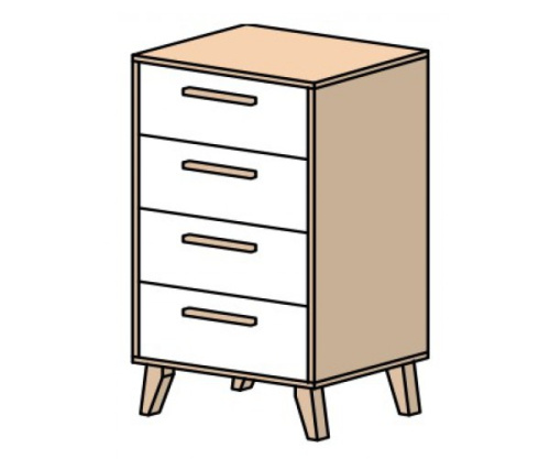 Комод узкий Эрика. Фото №1