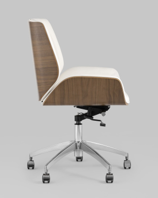 Кресло офисное TopChairs Crown бежевое фото Кресло офисное TopChairs Crown бежевое. Фото №4