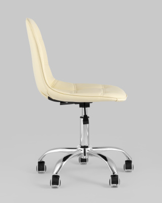 Стул офисный Тейлор экокожа бежевый. Фото