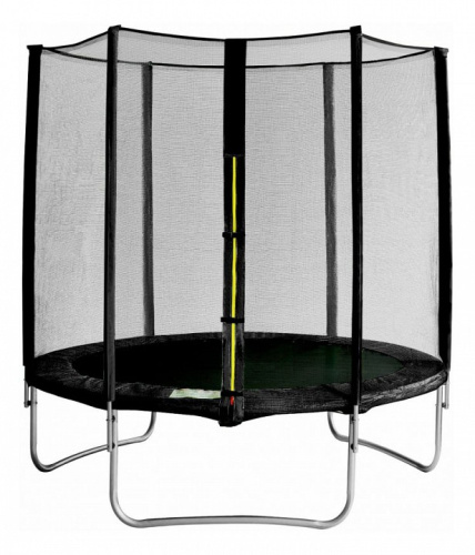 Батут AL-out244 2440 мм, серый, черный фото Батут AL-out244 2440 мм, серый, черный. Фото №1