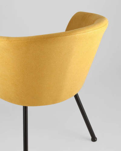 Кресло Декстер охра. Фото №8