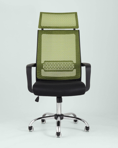 Кресло офисное TopChairs Style зеленое. Фото №6