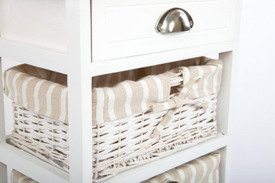 Комод с четырьмя ящиками Белый фото Комод с четырьмя ящиками Белый. Фото №2