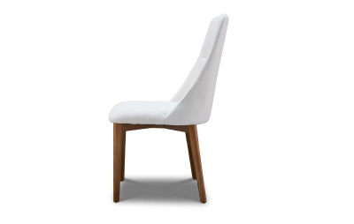 Стул Y1685 белый/орех (Aurora). Фото