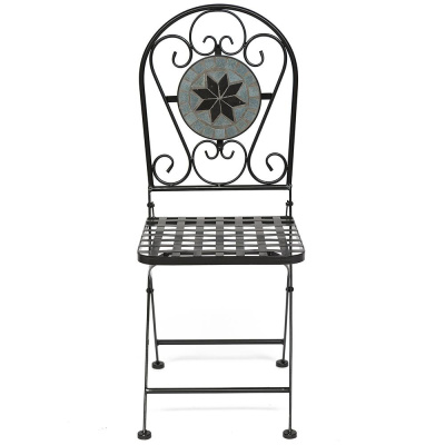 Кованый стул Secret De Maison Vicenza Astra PL08-1070-1-GBRN. Фото