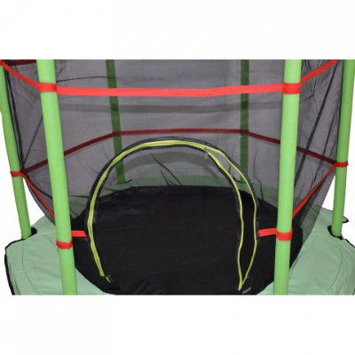 Батут AL-140 1400 мм, зеленый, черный. Фото №3