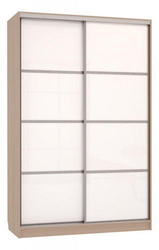 Рио 2-600 (полки справа)* дуб млечный/белый. Фото №1