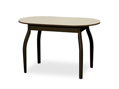 Стол Дункан, ноги массив гнутые. Фото