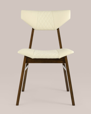 Стул обеденный TOR кремовый ПУ 4 шт.. Фото