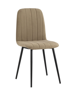 Стул Easy велюр капучино. Фото