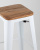 Стул барный TOLIX WOOD белый глянцевый фото Стул барный TOLIX WOOD белый глянцевый. Фото №6