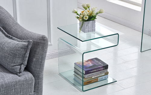 Стол журнальный F-C601 прозрачный фото Стол журнальный F-C601 прозрачный. Фото №11