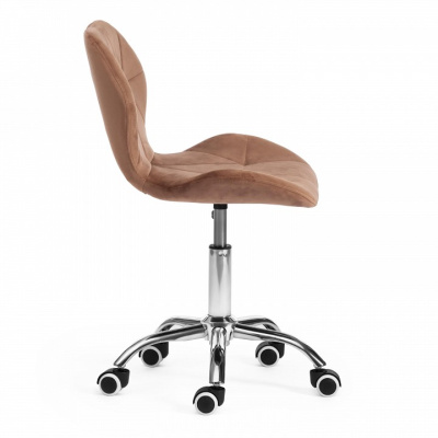 Офисное кресло Recaro (mod.007) металл, вельвет, 45x74+10см, коричневый (HLR11) (поставляется по 4 шт) фото Офисное кресло Recaro (mod.007) металл, вельвет, 45x74+10см, коричневый (HLR11) (поставляется по 4 шт). Фото №2