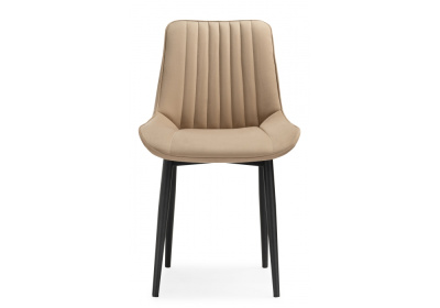 Стул Седа бежевый / черный. Фото №2