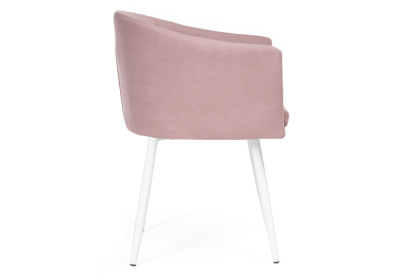 Стул Валета пыльно-розовый /  белый. Фото