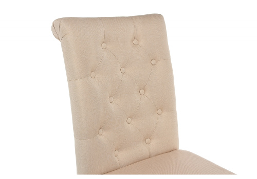 Стул деревянный Amelia white / fabric cream. Фото №3