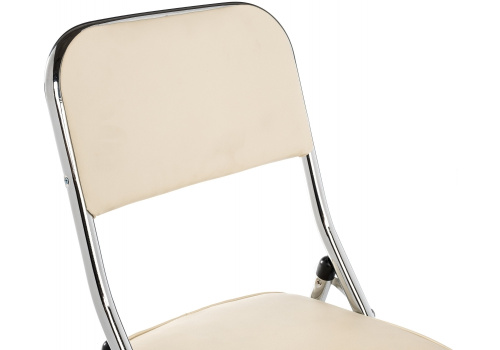 Стул Chair раскладной бежевый. Фото №3