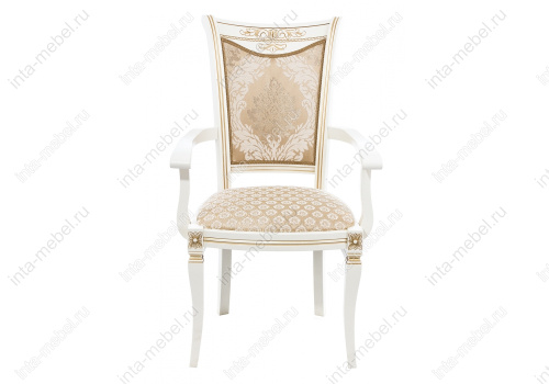 Стул деревянный Mariano цвета молоко. Фото №3