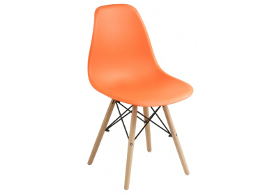 Стул деревянный Eames PC-015 orange фото Стул деревянный Eames PC-015 orange. Фото №2