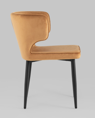 Стул Матео велюр терракотовый. Фото